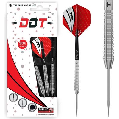BULLS D3 90% Wolfram Stahl Dart - Unisex - Silber - Dart BULLS D3 90% Wolfram Stahl Dart - Unisex - Silber - Dart