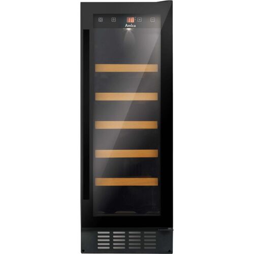 Amica Wein-Klimagerät, Weinkühlschrank Einbau, Schwarz