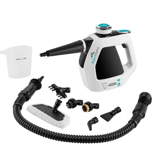 Eta Aquabelo, Dampfreiniger, Weiss, Schwarz