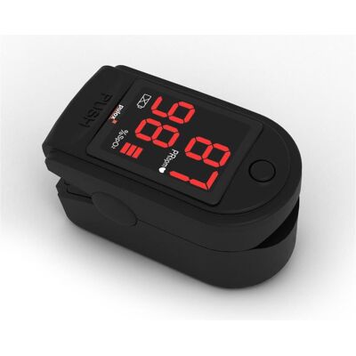 Pulox - PO-100 - Schwarz - Pulse oximeter Pulox - PO-100 - Schwarz - Pulse oximeter