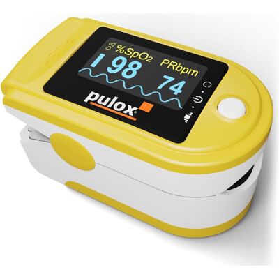 Pulox, Pulsoximeter + EKG, Pulsoximeter PO-200A Solo gelb Pulox, Pulsoximeter + EKG, Pulsoximeter PO-200A Solo gelb