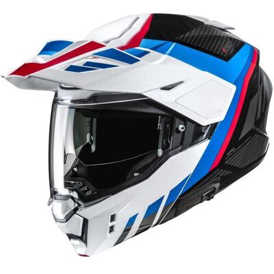 HJC, Motorradhelm, i80 Imes MC21 Klapphelm Schwarz / Weiss / Rot / Blau L (L, 58 - 60 cm) HJC, Motorradhelm, i80 Imes MC21 Klapphelm Schwarz / Weiss / Rot / Blau L (L, 58 - 60 cm)