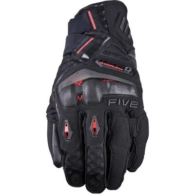 Five TFX1 Airflow Motorradhandschuhe - Schwarz / Rot / Fluo Five TFX1 Airflow Motorradhandschuhe - Schwarz / Rot / Fluo