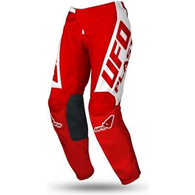 UFO, Motorradhose, Horizon Cross Pants Farbe Rot Weiss Grösse M / Eu50 / Us32 (Herren, 32, 50, M) UFO, Motorradhose, Horizon Cross Pants Farbe Rot Weiss Grösse M / Eu50 / Us32 (Herren, 32, 50, M)