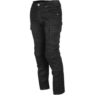 GMS Lizard Cargo Motorrad Textilhose - Schwarz - 30 GMS Lizard Cargo Motorrad Textilhose - Schwarz - 30