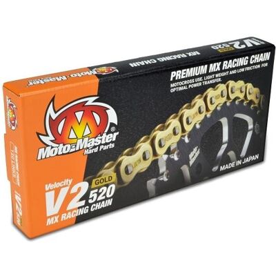 Moto-Master MX V2-520G Kette - 120 Glieder - Silber Moto-Master MX V2-520G Kette - 120 Glieder - Silber