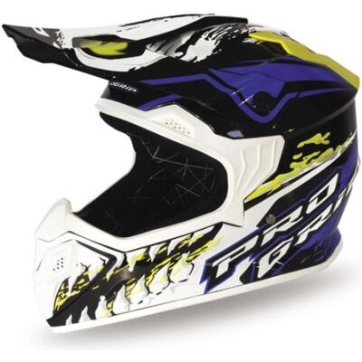 ProGrip, Motorradhelm, Helm Pg3009 Jurassic Cross Kinder / Junior / Kinder Farbe Weiss/Blau/Gelb Folie Grösse XL (XL) ProGrip, Motorradhelm, Helm Pg3009 Jurassic Cross Kinder / Junior / Kinder Farbe Weiss/Blau/Gelb Folie Grösse XL (XL)