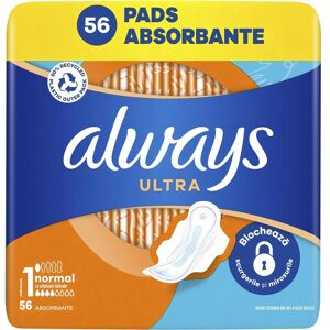 Always, Binden, Ultra Pads Regular Wing 56CT (56 x) Always, Binden, Ultra Pads Regular Wing 56CT (56 x)
