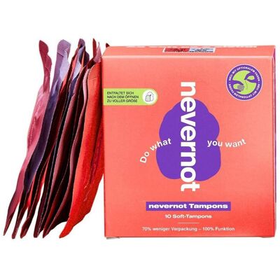 NeverNot, Tampons, Softtampon (10x, Normal) NeverNot, Tampons, Softtampon (10x, Normal)