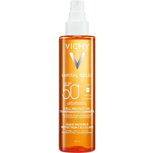 Vichy, Sonnencreme, Capital Soleil Invisible (Sonnenöl, SPF 50+, 200 ml, 200 g)