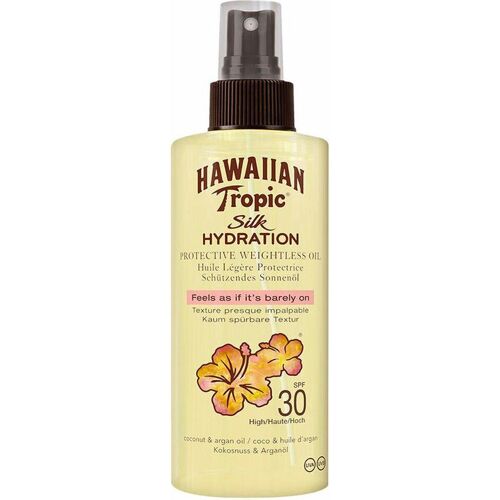 Hawaiian Tropic, Sonnencreme, Silk Hydration Dry Oil Mist SPF 30 150ml (Sonnenöl, SPF 30, 150 ml)