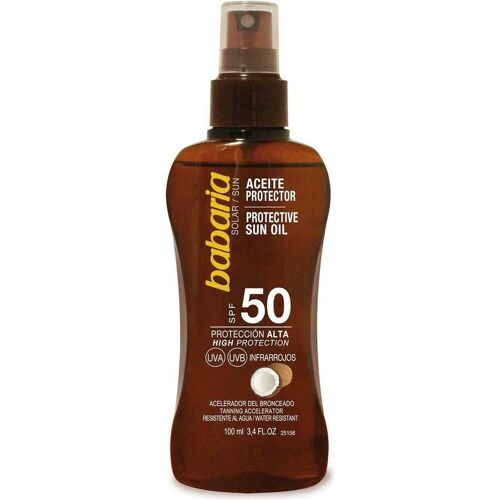 Babaria, Sonnencreme, Sun Protective (Sonnenöl, SPF 50, 100 ml, 100 g)