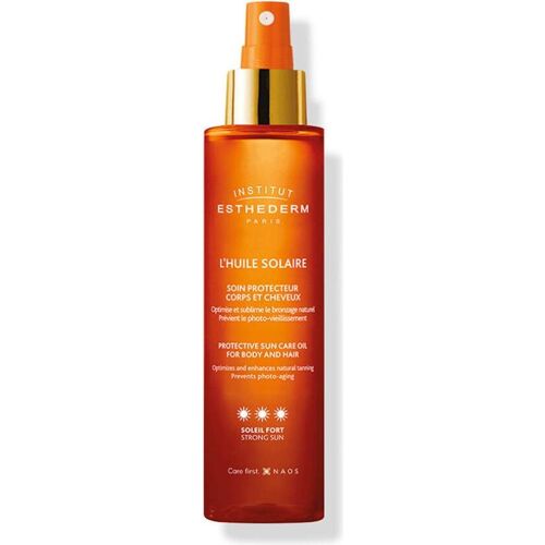 Institut Esthederm, Sonnencreme, L’Huile Solaire Fort (Sonnenöl, 150 ml)