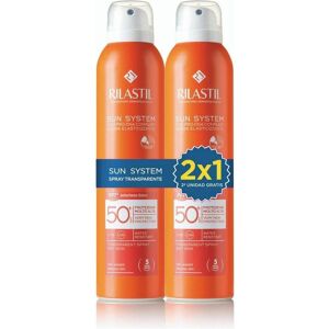 Rilastil, Sonnencreme, Sun System Transparent Spray Wet Skinspf 50 2x200ml (SPF 50+, 200 ml) Rilastil, Sonnencreme, Sun System Transparent Spray Wet Skinspf 50 2x200ml (SPF 50+, 200 ml)