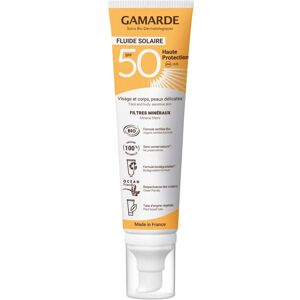 Gamarde, Sonnencreme, BIO-Sonnenschutzfluid Gesicht & Körper LSF 50 Sheabutter & Argan - 100ml - (SPF 50, 100 ml) Gamarde, Sonnencreme, BIO-Sonnenschutzfluid Gesicht & Körper LSF 50 Sheabutter & Argan - 100ml - (SPF 50, 100 ml)