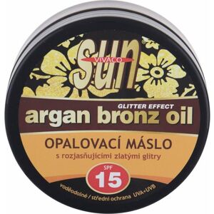 Vivapharm, Sonnencreme, Sun Argan Bronz Oil Glitter Effect Spf15 Opalovaci Maslo S Arganovym Olejem A Trpytkami (Sonnenöl, SPF 15, 200 ml, 150 g) Vivapharm, Sonnencreme, Sun Argan Bronz Oil Glitter Effect Spf15 Opalovaci Maslo S Arganovym Olejem A Trpytkami (Sonnenöl, SPF 15, 200 ml, 150 g)