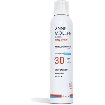 Anne Möller, Sonnencreme, A.MOLLER NON STOP BODY SPRAY SPF30 200 (SPF 30, 200 ml) Anne Möller, Sonnencreme, A.MOLLER NON STOP BODY SPRAY SPF30 200 (SPF 30, 200 ml)