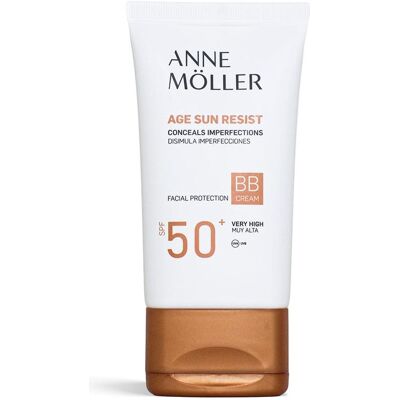 Anne Möller, BB + CC Creme, A.Moller Age Sun Resist Spf50 Bb Cream (Natürlich, 50 ml) Anne Möller, BB + CC Creme, A.Moller Age Sun Resist Spf50 Bb Cream (Natürlich, 50 ml)