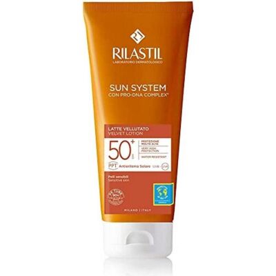 Rilastil Sun System SPF 50+ Velvet Milk - Sonnenschutzlotion Rilastil Sun System SPF 50+ Velvet Milk - Sonnenschutzlotion