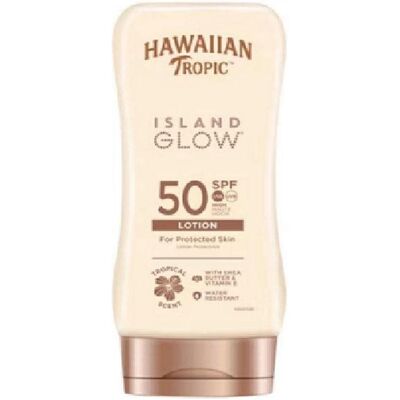 2x Hawaiian Tropic, Sonnencreme, Island Glow (SPF 50, 170 ml) 2x Hawaiian Tropic, Sonnencreme, Island Glow (SPF 50, 170 ml)