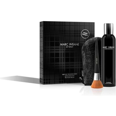 Marc Inbane Le Triplet Black Set - Make-up Pinselset Marc Inbane Le Triplet Black Set - Make-up Pinselset