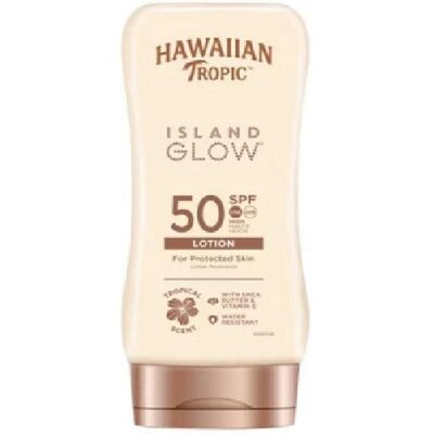 2x Hawaiian Tropic, Sonnencreme, Island Glow (SPF 50, 170 ml) 2x Hawaiian Tropic, Sonnencreme, Island Glow (SPF 50, 170 ml)