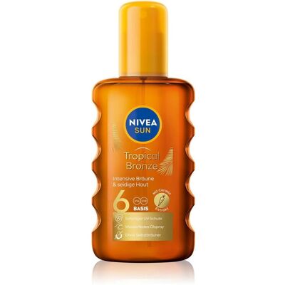NIVEA Sonnenöl Spray SPF 6 - Sonnenschutz für Damen NIVEA Sonnenöl Spray SPF 6 - Sonnenschutz für Damen