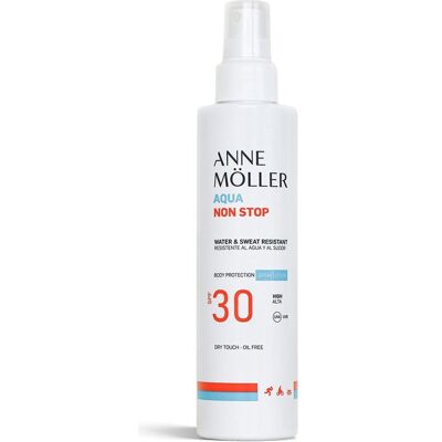 Anne Möller, Sonnencreme, A.MOLLER NON STOP SPRAY LOTION SPF30 175 (SPF 30, 175 ml) Anne Möller, Sonnencreme, A.MOLLER NON STOP SPRAY LOTION SPF30 175 (SPF 30, 175 ml)