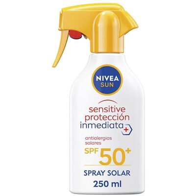 NIVEA, Sonnencreme, Sun Sensitive Protect Spray Spf 50 250ml (SPF 50, 250 ml) NIVEA, Sonnencreme, Sun Sensitive Protect Spray Spf 50 250ml (SPF 50, 250 ml)