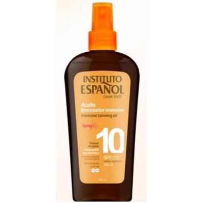 Instituto Español - Aceite Bronceador Intensivo SPF10 - Sun protection oil Instituto Español - Aceite Bronceador Intensivo SPF10 - Sun protection oil