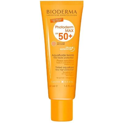 Bioderma Photoderm Max Tinted Aquafluide SPF 50+ Helle Farbe (40ml) Bioderma Photoderm Max Tinted Aquafluide SPF 50+ Helle Farbe (40ml)