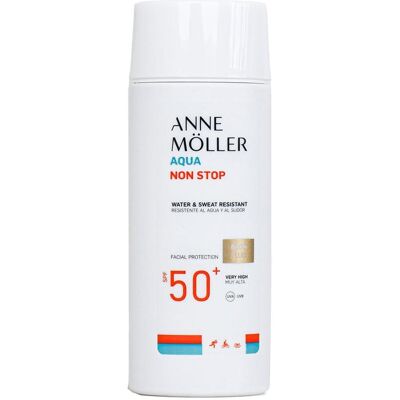 Anne Möller, Sonnencreme, A.MOLLER NON STOP AQUA SPF50 75 ML GLOW (SPF 50, 75 ml) Anne Möller, Sonnencreme, A.MOLLER NON STOP AQUA SPF50 75 ML GLOW (SPF 50, 75 ml)
