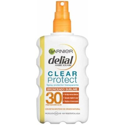 Garnier Delial SPF30 Transparenter Sonnenschutz Spray Garnier Delial SPF30 Transparenter Sonnenschutz Spray