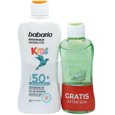 Babaria Kinder Sonnenschutz Pack SPF50+ + After Sun Effekt Babaria Kinder Sonnenschutz Pack SPF50+ + After Sun Effekt
