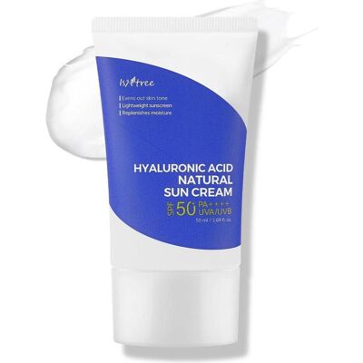 Isntree, Sonnencreme, Hyaluronic Acid Natural Sun Cream (SPF 50+, 50 ml) Isntree, Sonnencreme, Hyaluronic Acid Natural Sun Cream (SPF 50+, 50 ml)