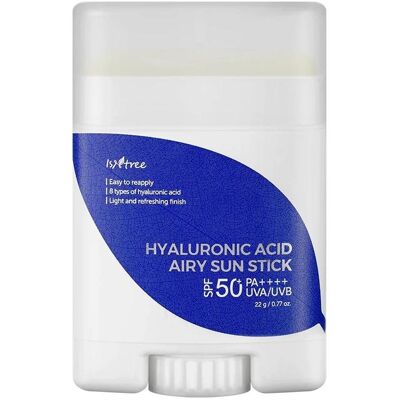 Isntree, Sonnencreme, Hyaluronic Acid Airy Sun Stick Spf 50 Pa 22g (SPF 50+, 22 ml) Isntree, Sonnencreme, Hyaluronic Acid Airy Sun Stick Spf 50 Pa 22g (SPF 50+, 22 ml)