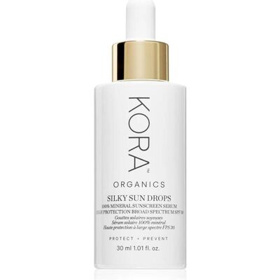 Kora Organics - Silky Sun Drops SPF 30 Mineral Sonnenschutzserum - Gesichtsserum Kora Organics - Silky Sun Drops SPF 30 Mineral Sonnenschutzserum - Gesichtsserum