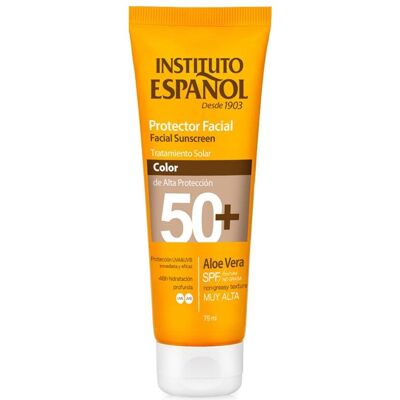 Instituto Español, Sonnencreme, Instituto Espaol Sol. Farbiges Gesichtsröhrchen Spf50 75 ml (SPF 50, 75 ml) Instituto Español, Sonnencreme, Instituto Espaol Sol. Farbiges Gesichtsröhrchen Spf50 75 ml (SPF 50, 75 ml)