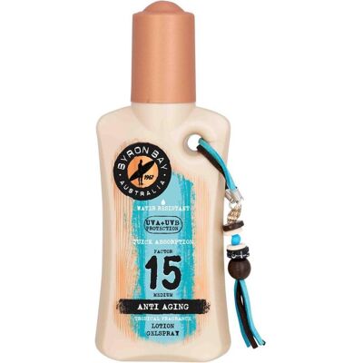 Byron Bay, Sonnencreme, Sun Gel Lotion Spray SPF 15 200ml (SPF 15, 200 ml) Byron Bay, Sonnencreme, Sun Gel Lotion Spray SPF 15 200ml (SPF 15, 200 ml)