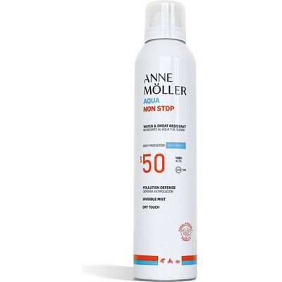 Anne Möller, Sonnencreme, A.MOLLER NON STOP BODY SPRAY SPF50 200 (SPF 50, 200 ml) Anne Möller, Sonnencreme, A.MOLLER NON STOP BODY SPRAY SPF50 200 (SPF 50, 200 ml)