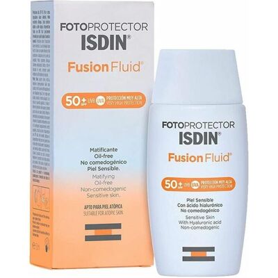 Isdin Fotoprotektor Fusion Fluid SPF 50+ (50 ml) Isdin Fotoprotektor Fusion Fluid SPF 50+ (50 ml)