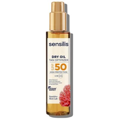 Sensilis, Sonnencreme, Trockenöl-Bräunungsoptimierer (SPF 50, 150 ml) Sensilis, Sonnencreme, Trockenöl-Bräunungsoptimierer (SPF 50, 150 ml)