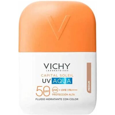 Vichy, Sonnencreme, Capital Soleil Uv Aqua Daily Sunscreen Medium Shade Spf 50 50ml (SPF 50+, 50 ml) Vichy, Sonnencreme, Capital Soleil Uv Aqua Daily Sunscreen Medium Shade Spf 50 50ml (SPF 50+, 50 ml)