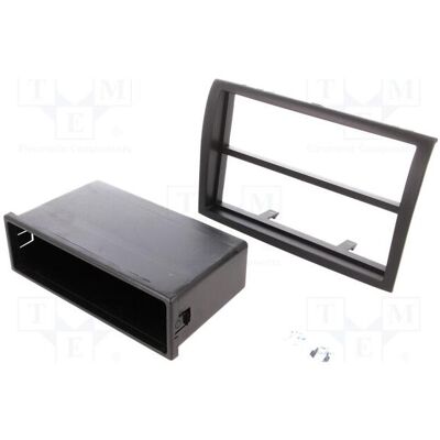 Per.Pic., Autoradio Installation, Radio-Einbaurahmen Citroën,Fiat,Peugeot 2 ISO schwarz Per.Pic., Autoradio Installation, Radio-Einbaurahmen Citroën,Fiat,Peugeot 2 ISO schwarz