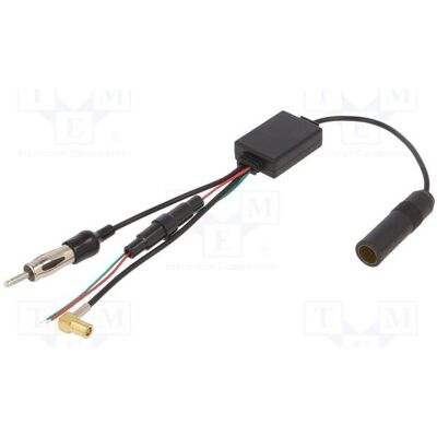 4CarMedia, Auto Antenne, Verteiler AM,DAB,FM 0,6m 20dB 12÷24VDC 4CarMedia, Auto Antenne, Verteiler AM,DAB,FM 0,6m 20dB 12÷24VDC