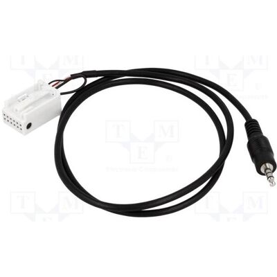 4CarMedia, Autoradio Installation, Aux-Adapter Jack 3,5mm 0,8m 4CarMedia, Autoradio Installation, Aux-Adapter Jack 3,5mm 0,8m