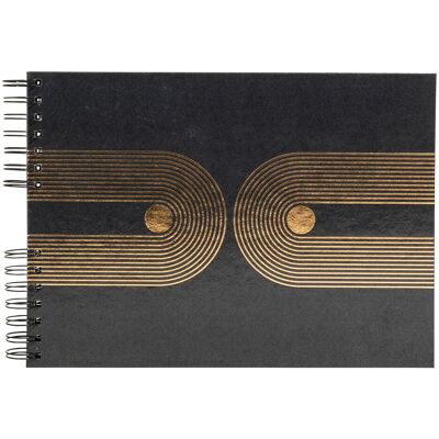 Exacompta Spiral-Fotoalbum - 50 Seiten - Schwarz - 32x22 cm Exacompta Spiral-Fotoalbum - 50 Seiten - Schwarz - 32x22 cm