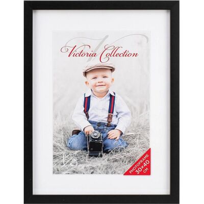Victoria Bilderrahmen, Cubo Fotorahmen 30x40, schwarz (VF2275) (30 x 40 cm) Victoria Bilderrahmen, Cubo Fotorahmen 30x40, schwarz (VF2275) (30 x 40 cm)