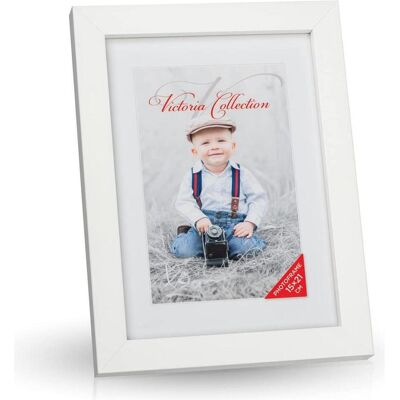 Victoria Bilderrahmen, Cubo-Fotorahmen 15x21, weiss Victoria Bilderrahmen, Cubo-Fotorahmen 15x21, weiss
