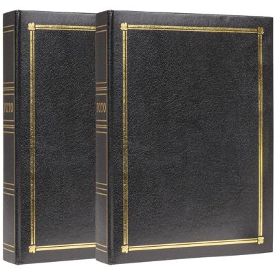 Nordic, Fotoalbum, Focus - Eterna Super 200 10x15 2-Pack Black (19 x 25 cm) Nordic, Fotoalbum, Focus - Eterna Super 200 10x15 2-Pack Black (19 x 25 cm)